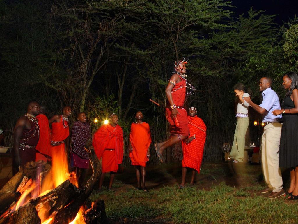 Sarova Mara Game Camp Sekenani Exterior foto