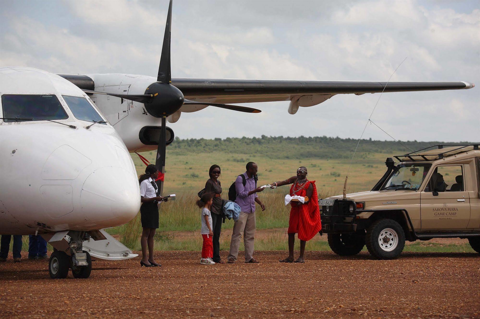 Sarova Mara Game Camp Sekenani Exterior foto