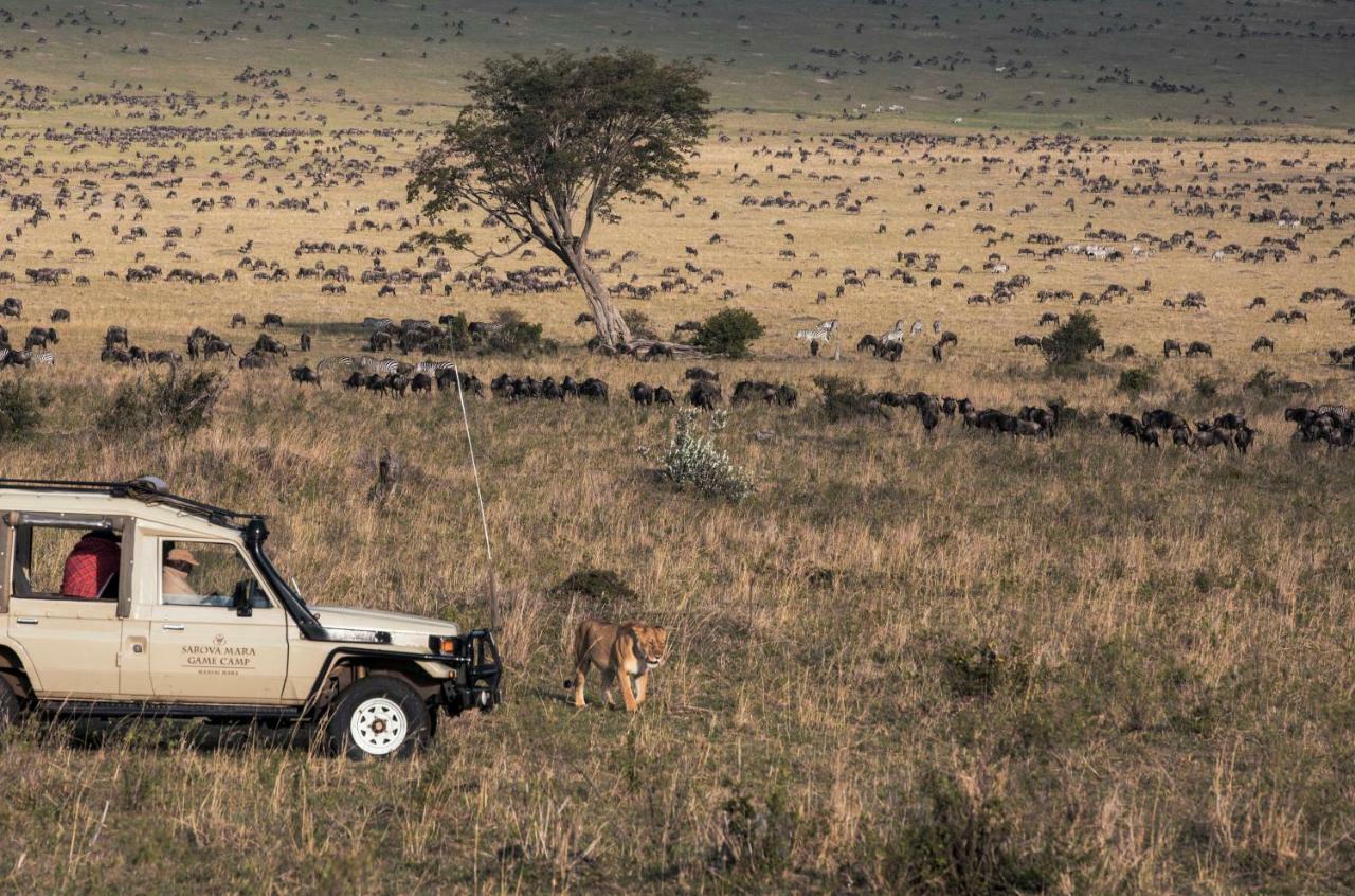 Sarova Mara Game Camp Sekenani Exterior foto